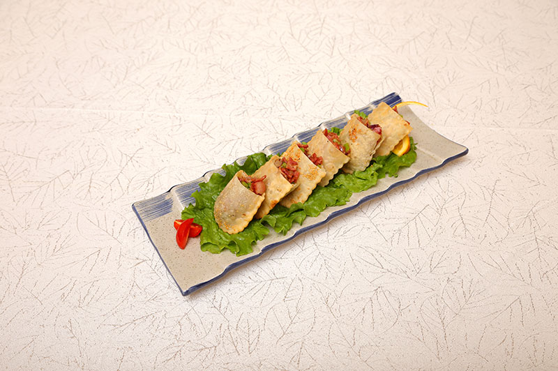 黃金布袋培根卷餅